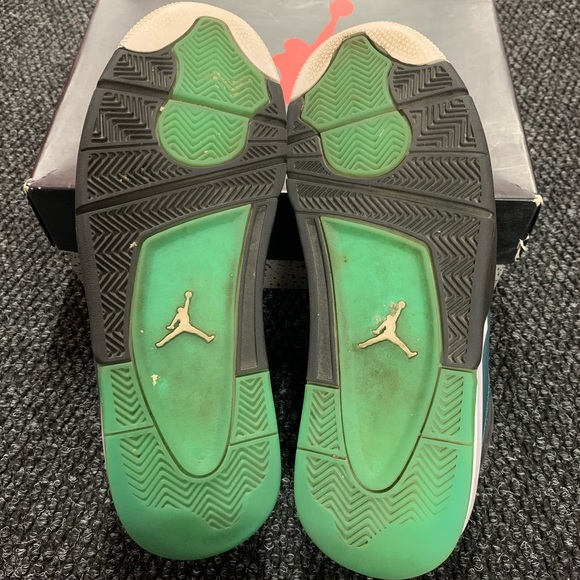 Air Jordan 4 Retro 30th Teal/Black Sneakers 12US - Picture 6 of 9